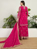 Elegant Pink Chinon Kurta Palazzo Set | Festive & Wedding Wear