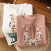Pure Cotton Floral Embroidered Top