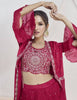 Beautiful Designer Embroidery Work Reday To Wear Lehngha Suit