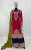 Heavy Vichitra Silk Fabric Partywear Salwar Plazzo Suit