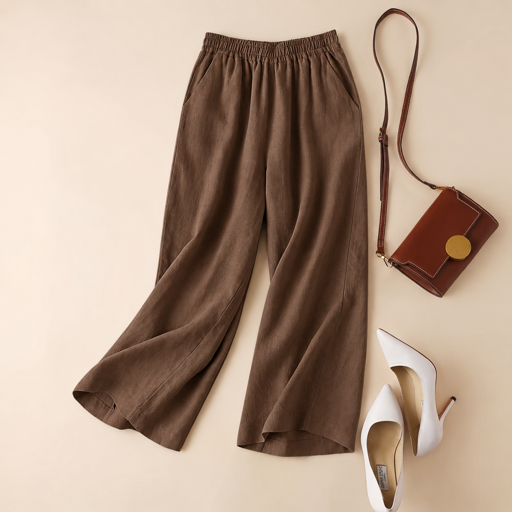 Pure Premium Cotton Shirt & Relaxed Fit Pants Co-ord Set