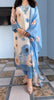 Premium Floral Chiffon Suit Set with Dupatta & Bracelet