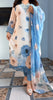 Premium Floral Chiffon Suit Set with Dupatta & Bracelet